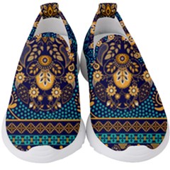 African Pattern Kids  Slip On Sneakers by Sobalvarro