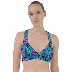 Leaves  Sweetheart Sports Bra