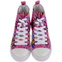 Leaves Women s Mid-Top Canvas Sneakers View1