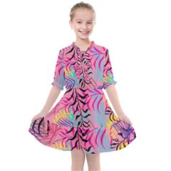 Leaves Kids  All Frills Chiffon Dress