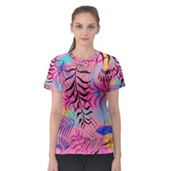 Leaves Women s Sport Mesh Tee