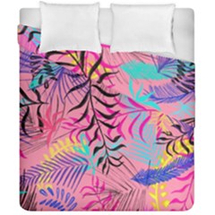 Leaves Duvet Cover Double Side (california King Size)