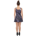 Purple Marble Digital Abstract Inside Out Casual Dress View2