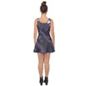 Purple Marble Digital Abstract Inside Out Casual Dress View4