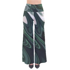 Green Marble Digital Abstract So Vintage Palazzo Pants by Pakrebo