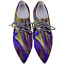 Soft Swirls Fractal Design Pointed Oxford Shoes View1