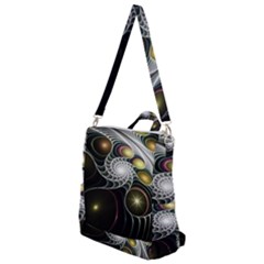 Fractal Bulbs Fantasy Curve Crossbody Backpack by Pakrebo