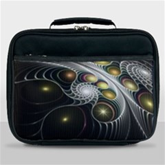 Fractal Bulbs Fantasy Curve Lunch Bag by Pakrebo