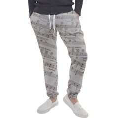 Sheet Music Paper Notes Antique Men s Jogger Sweatpants