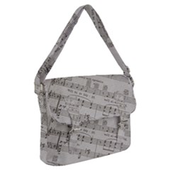 Sheet Music Paper Notes Antique Buckle Messenger Bag