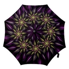 Fractal Flower Floral Abstract Hook Handle Umbrellas (small) by Pakrebo