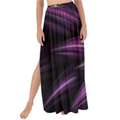 Fractal Flower Floral Abstract Maxi Chiffon Tie-up Sarong by Pakrebo