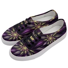 Fractal Flower Floral Abstract Women s Classic Low Top Sneakers by Pakrebo