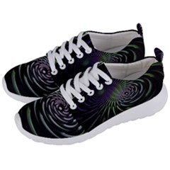 Fractal Fantasy Texture Purple Men s Lightweight Sports Shoes by Pakrebo