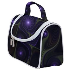 Fractal Colors Pattern Abstract Satchel Handbag