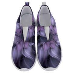 Fractal Flower Lavender Art No Lace Lightweight Shoes by Pakrebo