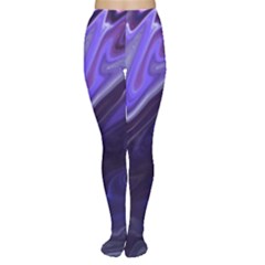 Deep Space Stars Blue Purple Tights by Pakrebo