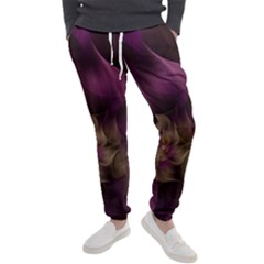 Fractal Pink Lavender Flower Bloom Men s Jogger Sweatpants by Pakrebo