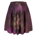 Fractal Pink Lavender Flower Bloom High Waist Skirt View2