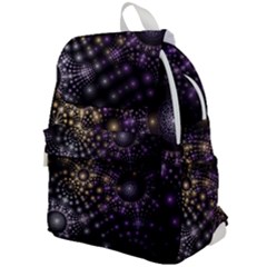 Fractal Spheres Glitter Design Top Flap Backpack