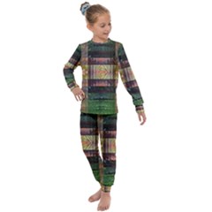 Fractal Design Pattern Decorative Kids  Long Sleeve Set  by Pakrebo