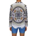 Medallion Fractal Digital Art Kids  Long Sleeve Swimwear View2