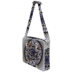 Medallion Fractal Digital Art Cross Body Office Bag