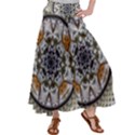 Medallion Fractal Digital Art Satin Palazzo Pants View1