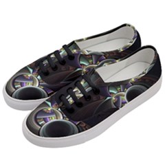 Fractal Fractal Art Multi Color Women s Classic Low Top Sneakers by Pakrebo