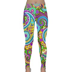 Paisley 5 Classic Yoga Leggings by impacteesstreetwearfive