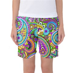 Paisley 5 Women s Basketball Shorts by impacteesstreetwearfive