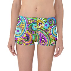 Paisley 5 Boyleg Bikini Bottoms by impacteesstreetwearfive