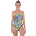 Paisley 5 Tie Back One Piece Swimsuit View1