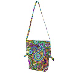 Paisley 5 Folding Shoulder Bag by impacteesstreetwearfive