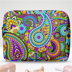 Paisley 5 Make Up Pouch (large) by impacteesstreetwearfive