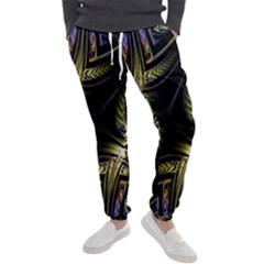 Fractal Braids Texture Pattern Men s Jogger Sweatpants