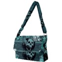 Awesome Skull With Wings Full Print Messenger Bag View1