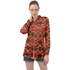 Rp 4 Long Sleeve Satin Shirt