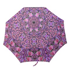 World Wide Blooming Flowers In Colors Beautiful Folding Umbrellas by pepitasart