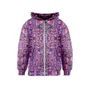 World Wide Blooming Flowers In Colors Beautiful Kids  Zipper Hoodie View1