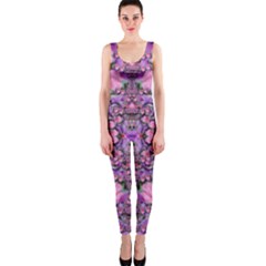 World Wide Blooming Flowers In Colors Beautiful One Piece Catsuit by pepitasart