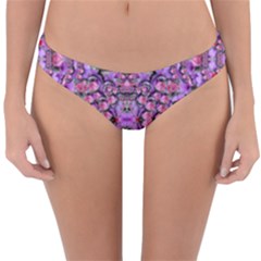 World Wide Blooming Flowers In Colors Beautiful Reversible Hipster Bikini Bottoms by pepitasart