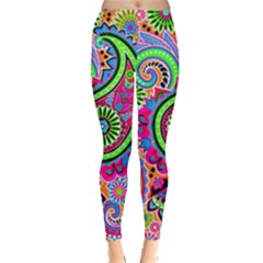 Paisley 6 Leggings  by impacteesstreetwearfive