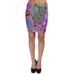 Paisley 6 Bodycon Skirt by impacteesstreetwearfive