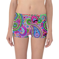 Paisley 6 Reversible Boyleg Bikini Bottoms by impacteesstreetwearfive