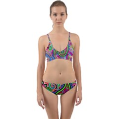 Paisley 6 Wrap Around Bikini Set by impacteesstreetwearfive