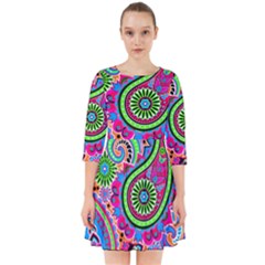 Paisley 6 Smock Dress by impacteesstreetwearfive