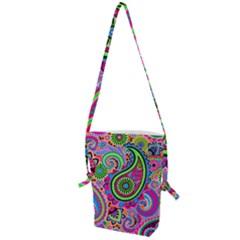 Paisley 6 Folding Shoulder Bag by impacteesstreetwearfive