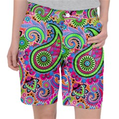 Paisley 6 Pocket Shorts by impacteesstreetwearfive