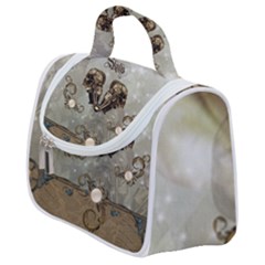 Awesome Mechanical Skull Satchel Handbag by FantasyWorld7